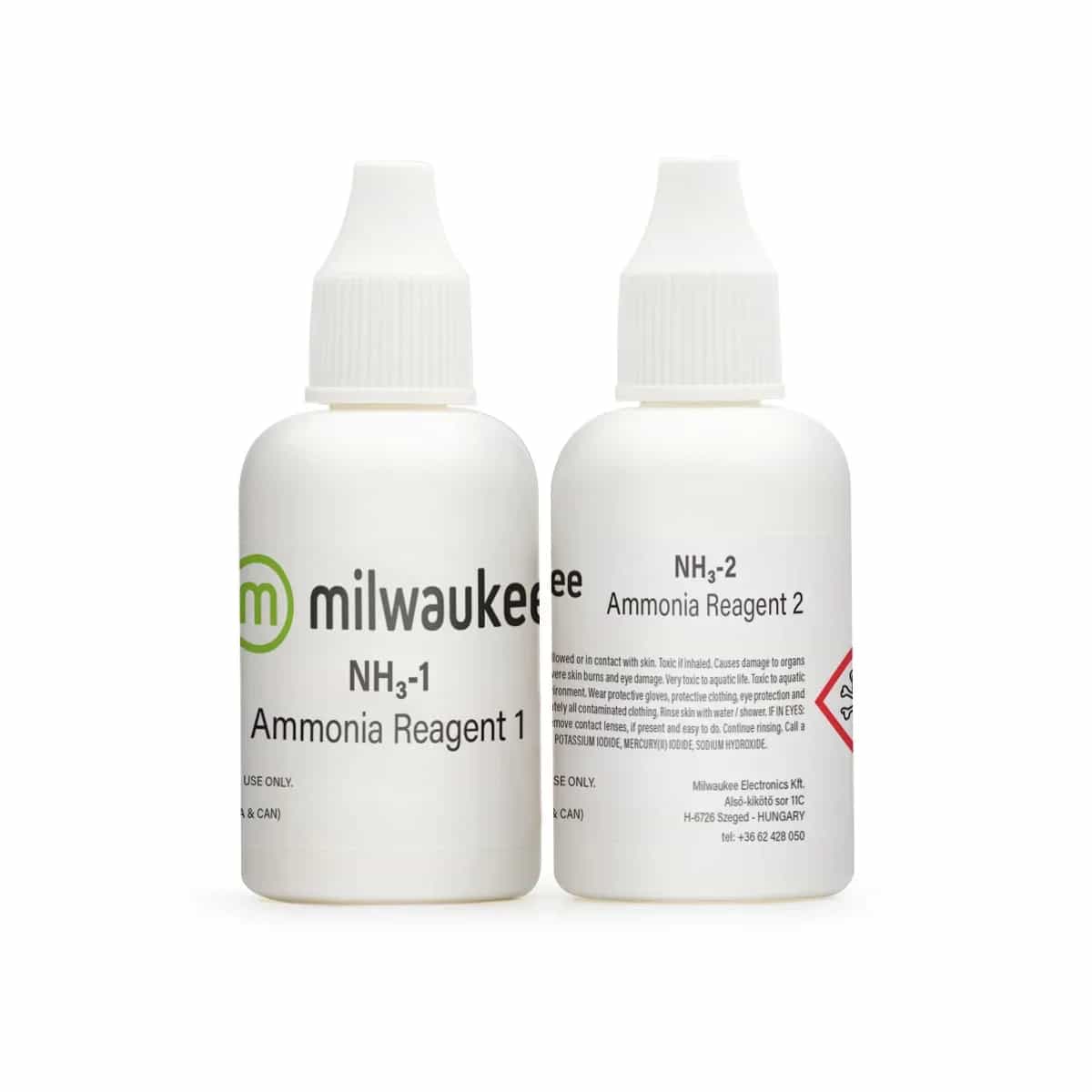 Zestaw odczynników Milwaukee MI507-100 – 100 oznaczeń azotu amonowego dla fotometru MI407