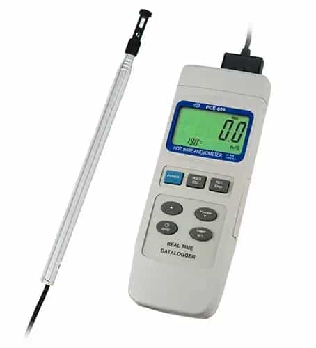 Anemometr z gorącym drutem PCE-009, sonda 940 mm