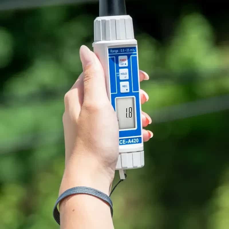 Anemometr PCE-A420 – dodatkowe ujęcie 6 (miniatura)
