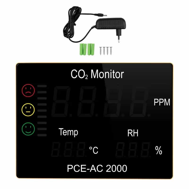 Miernik CO₂ PCE-AC 2000 – dodatkowe ujęcie 1 (miniatura)