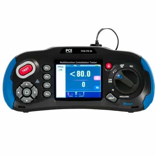 Tester instalacji elektrycznych PCE-ITE 50 – dodatkowe ujęcie 2 (miniatura)