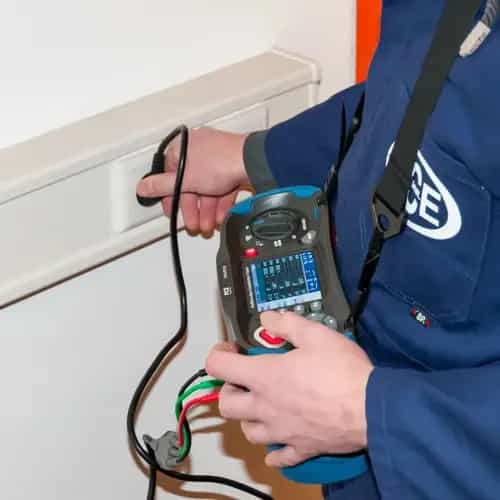 Tester instalacji elektrycznych PCE-ITE 50 – dodatkowe ujęcie 7 (miniatura)