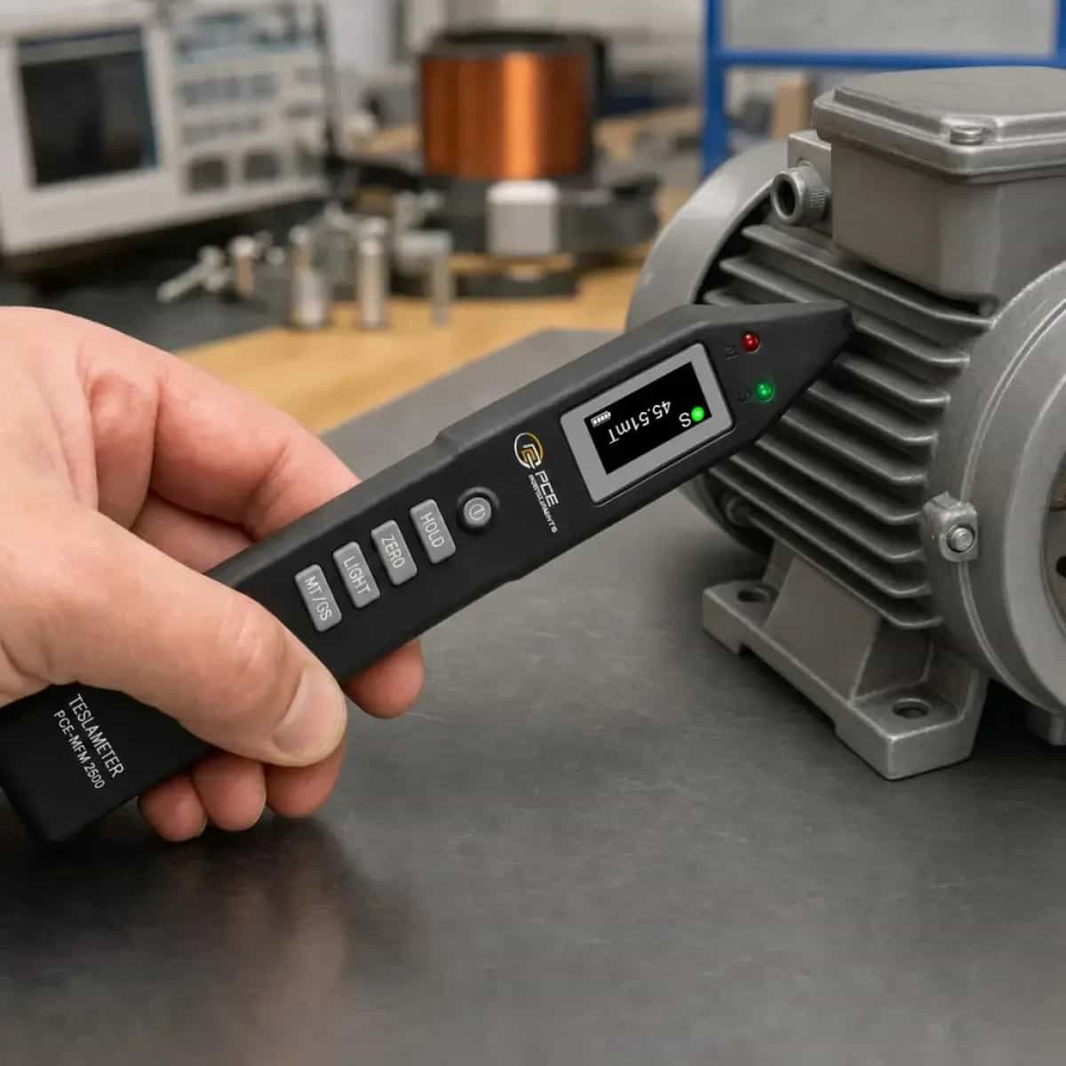 Miernik pola elektromagnetycznego PCE-MFM 2500 – dodatkowe ujęcie 5 (miniatura)