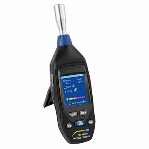 Miernik pyłu PCE-MPC 10, PM 2.5 oraz PM 10