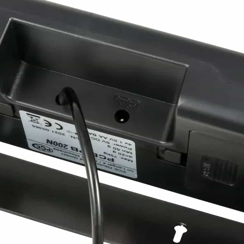 Waga elektroniczna PCE-PB 200N – dodatkowe ujęcie 3 (miniatura)