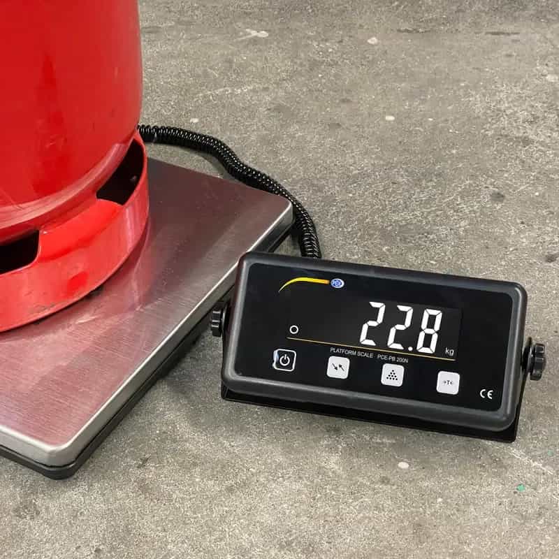 Waga elektroniczna PCE-PB 200N – dodatkowe ujęcie 5 (miniatura)