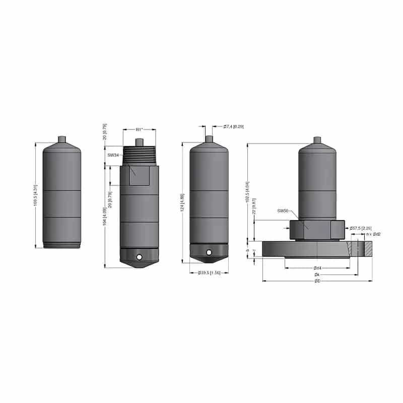Czujnik poziomu PCE-SLS 20 – dodatkowe ujęcie 1 (miniatura)