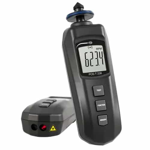 Tachometr PCE-T 238, pomiar do 99 999 obr./min