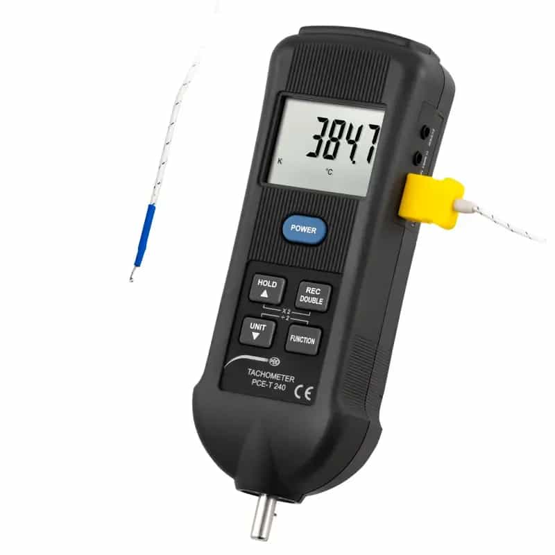 Tachometr PCE-T 240 – dodatkowe ujęcie 9 (miniatura)