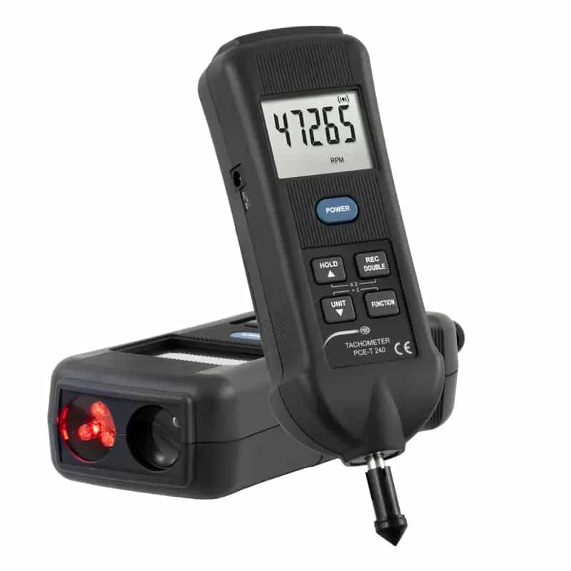 Tachometr PCE-T 240 z pomiarem temperatury