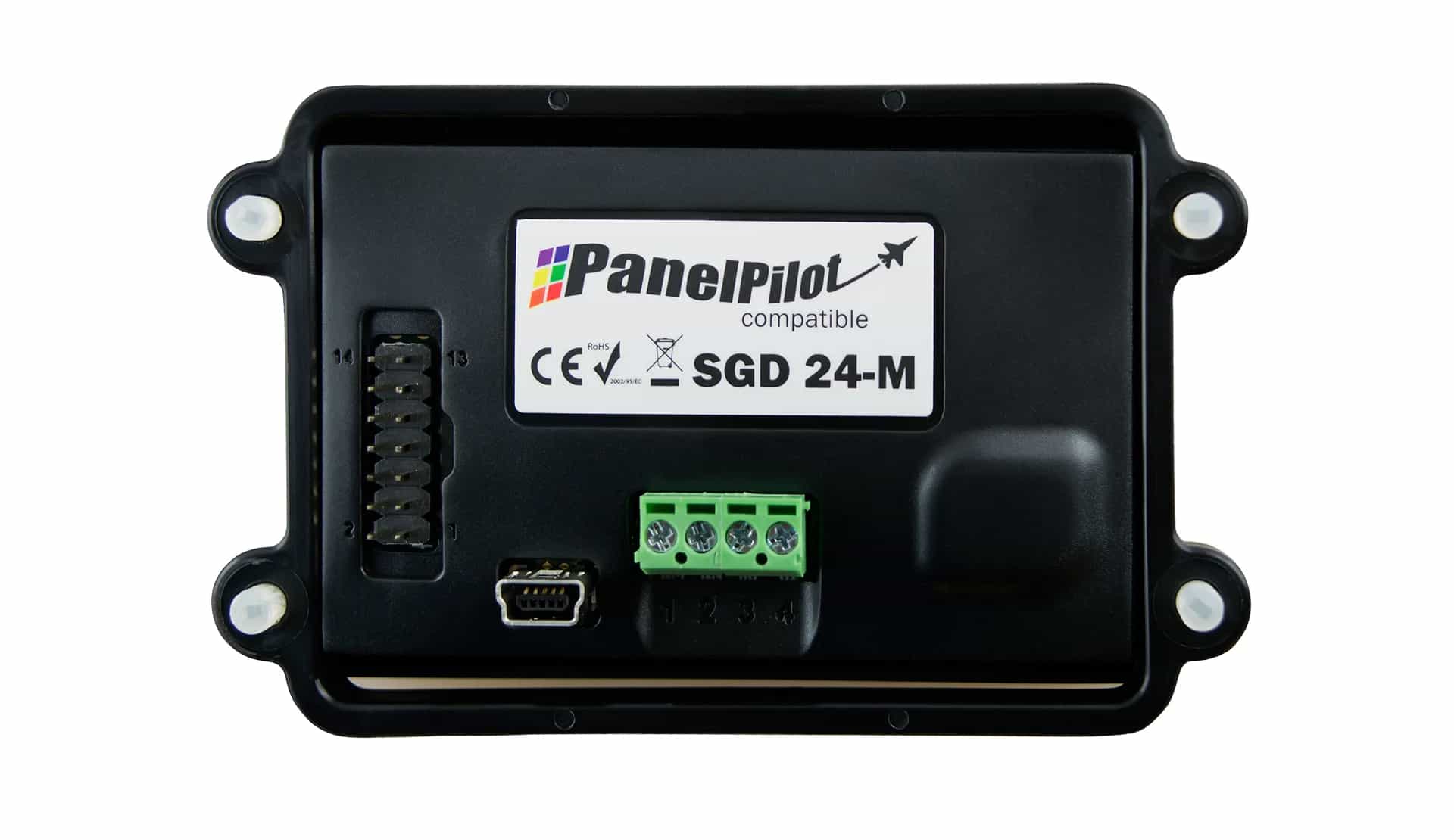 Panel graficzny Lascar SGD 24-M – 2 wejścia analogowe 0–40 V DC – widok dodatkowy 2 (miniatura)