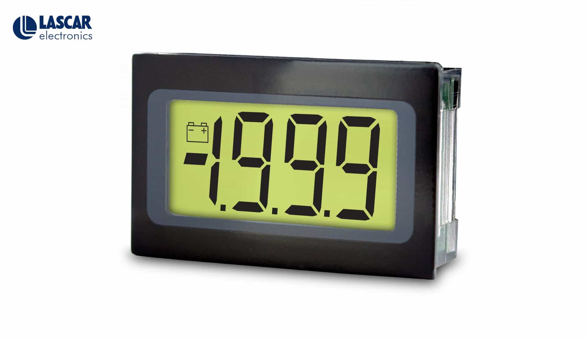Woltomierz panelowy Lascar SP 400 – podświetlany wyświetlacz LCD – widok dodatkowy 3 (miniatura)