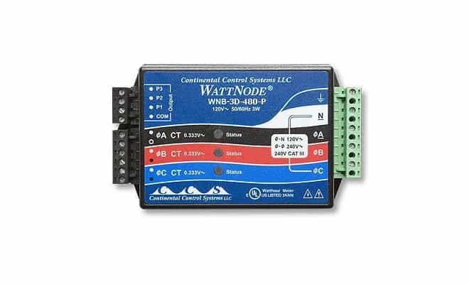 Przetwornik energii HOBO T-WNB-3D-480 – układy 480 V