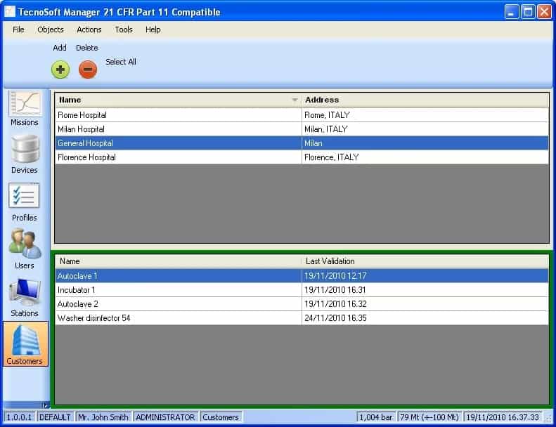 Oprogramowanie TS Manager 3 Pro do obsługi rejestratorów Tecnosoft (spełnia wymagania 21 CFR Part 11 oraz GAMP) – widok dodatkowy 8 (miniatura)