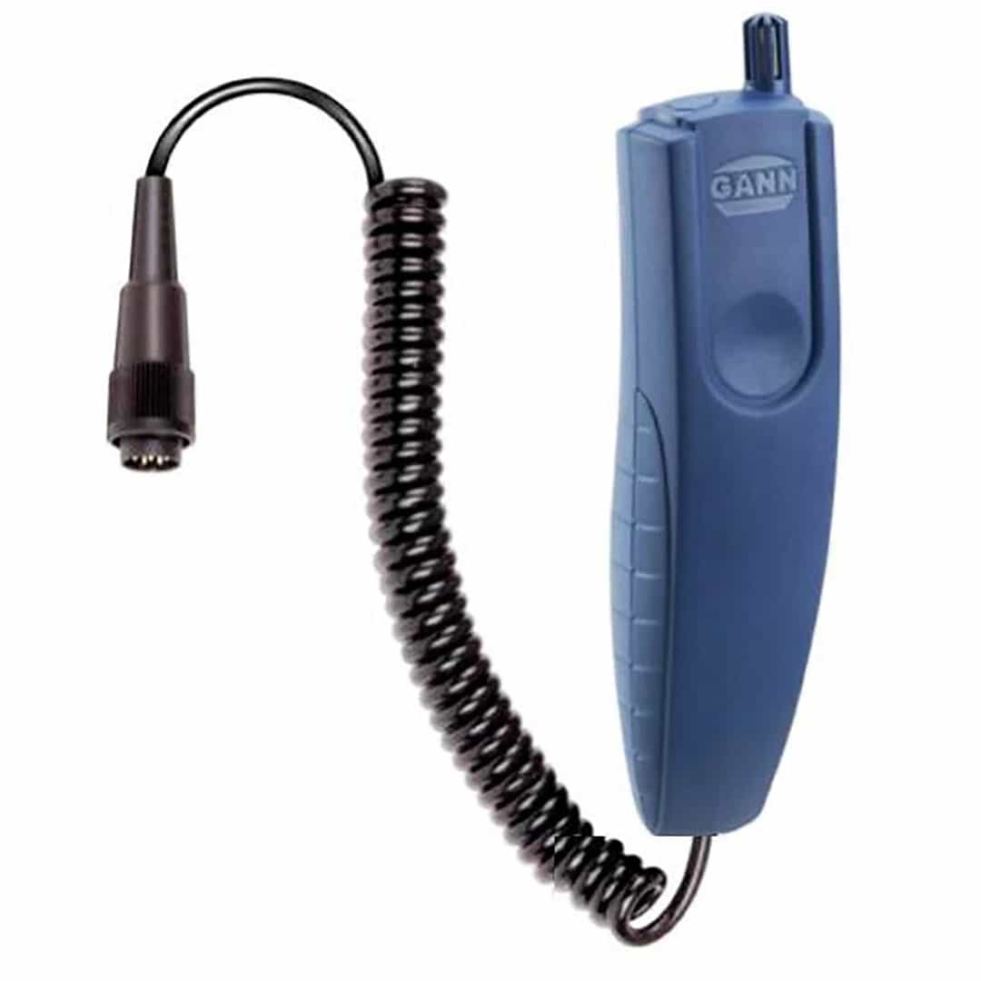 Sonda klimatyczna Gann RF-T 28 EL w niebieskiej obudowie, ze spiralnym przewodem przyłączeniowym (miniatura)