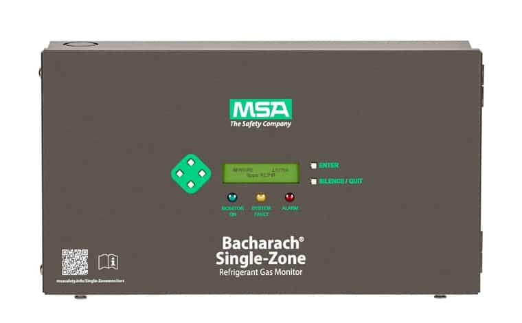 Detektor stacjonarny MSA Bacharach CO₂-SZ – jedna strefa — H3015-4601