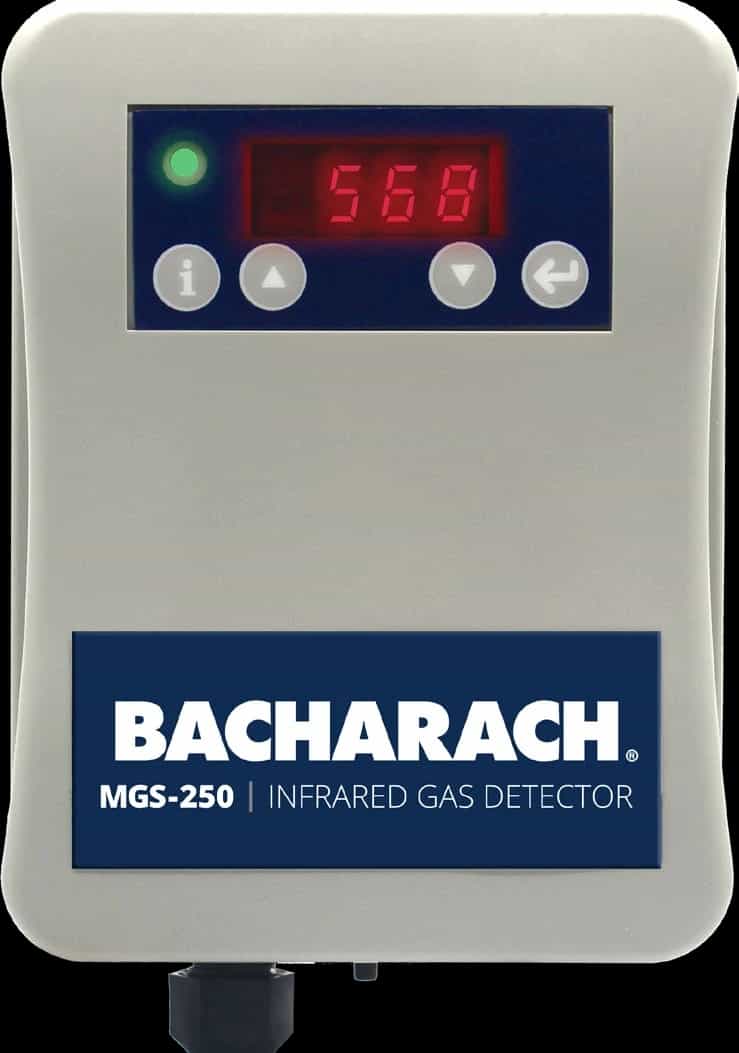 Detektor stacjonarny MSA Bacharach MGS-250 – halowęglowodory, szerokopasmowy, podczerwień — H6401-0500