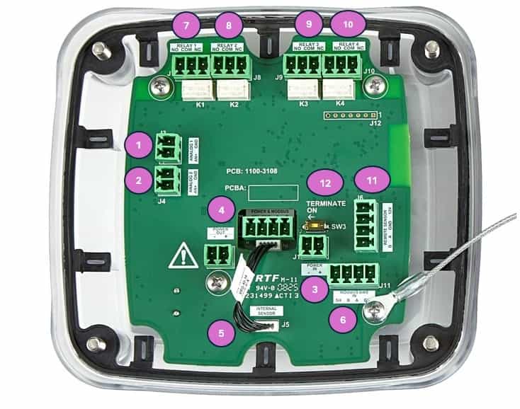 Baza nadajnika detektora MSA Bacharach X50 — 10254039