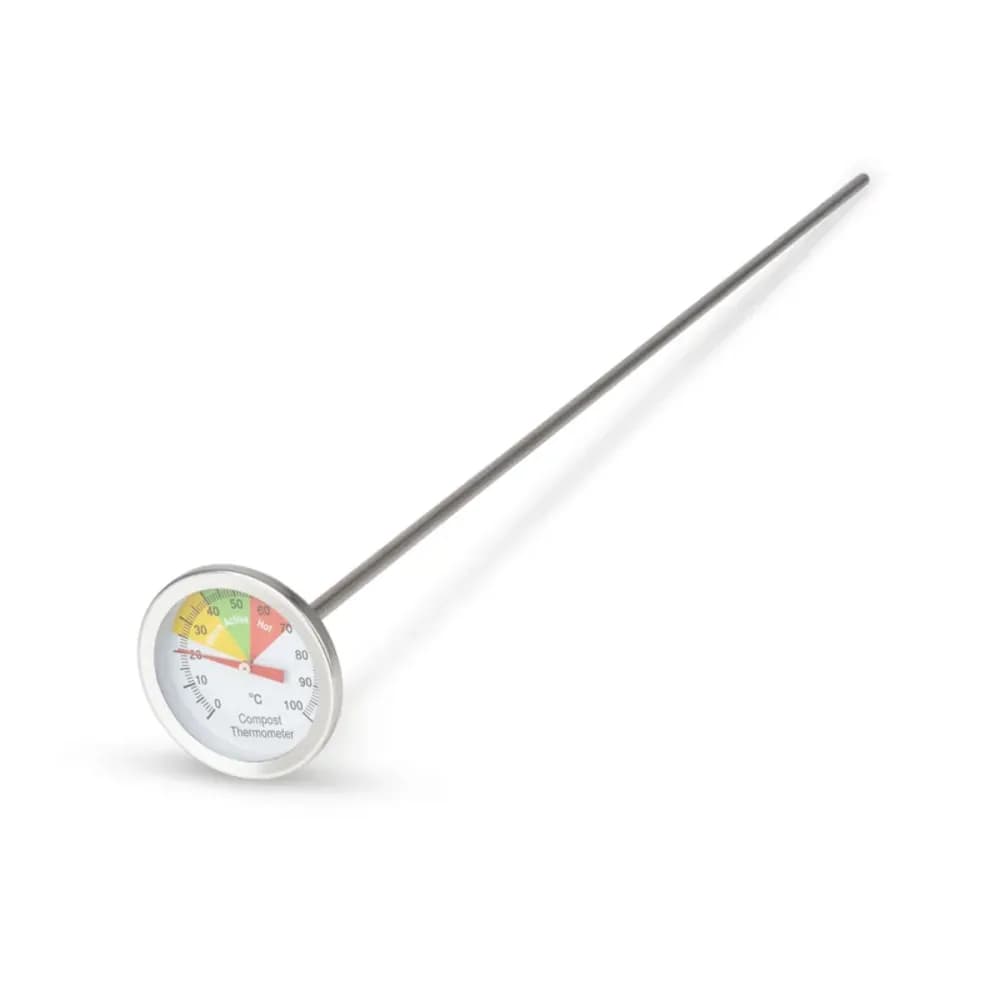 Termometr do kompostu ETI 800-765 – bimetaliczny, zakres 0–100°C — Monitoring temperatury pryzmy kompostu i podłoży — jak i po co mierzyć