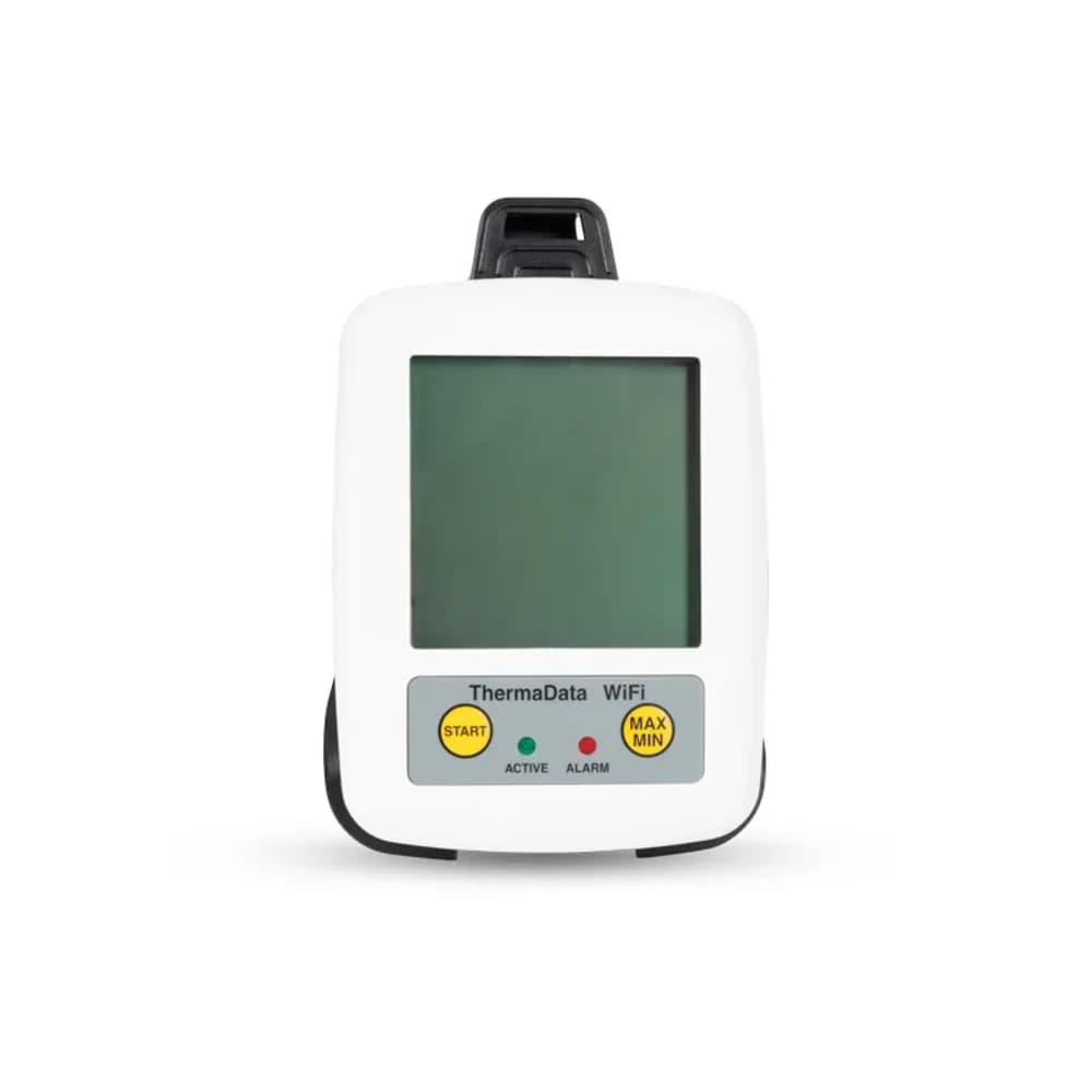 Rejestrator temperatury ETI ThermaData WiFi TD2TC - 2-kanałowy, termopara typ K/T, zakres do 1372 °C — Pasteryzacja mleka w małej przetwórni — jakie pary temperatury i czasu działają oraz jak je dokumentować