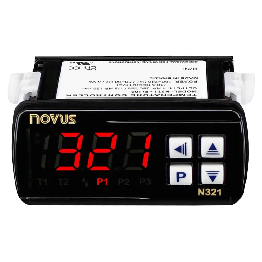 Termostat elektroniczny NOVUS N321 – 1 wyjście przekaźnikowe — Regulacja dwustawna czy PID — czym różni się termostat od regulatora i co znaczy histereza