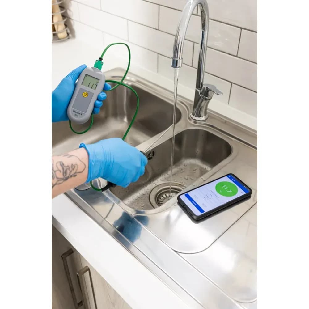 Termometr Bluetooth ETI Therma K Blue na sondy termoparowe typu K – ±0,4 °C — Temperatura kiszonki i stogu siana — jak kontrolować ryzyko samozagrzewania