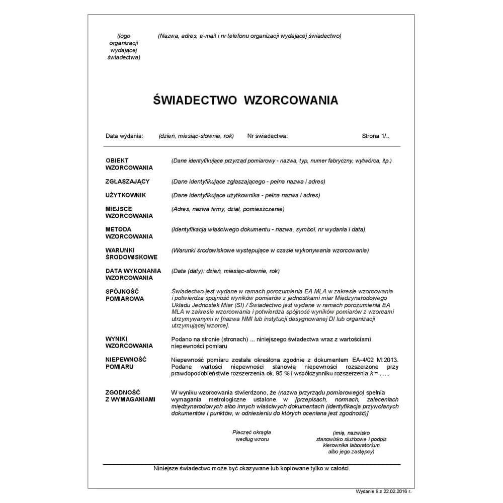 Wzorcowanie pirometru w laboratorium bez akredytacji — Wzorcowanie pirometru — jak laboratorium sprawdza termometr bezdotykowy i co oznacza emisyjność w świadectwie