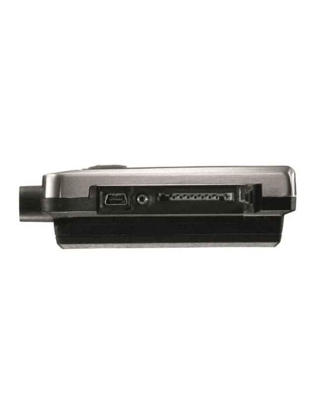 Złącza boczne rejestratora Testo 175 T3 — port USB oraz gniazdo karty SD