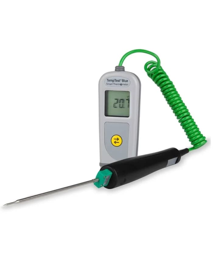 Termometr Bluetooth ETI TempTest 2 Blue z obrotowym wyświetlaczem 360° (292-950)