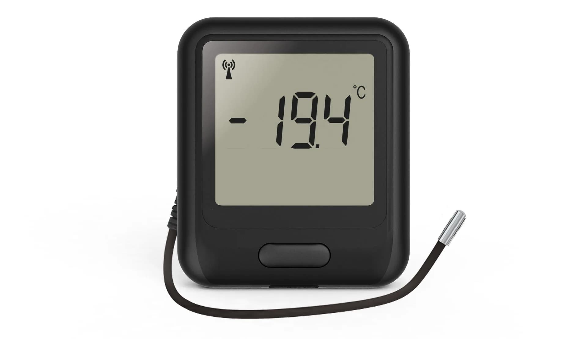 Rejestrator z sondą Lascar EL-WIFI-21CFR-TP – zakres -40 do +125°C – widok produktu