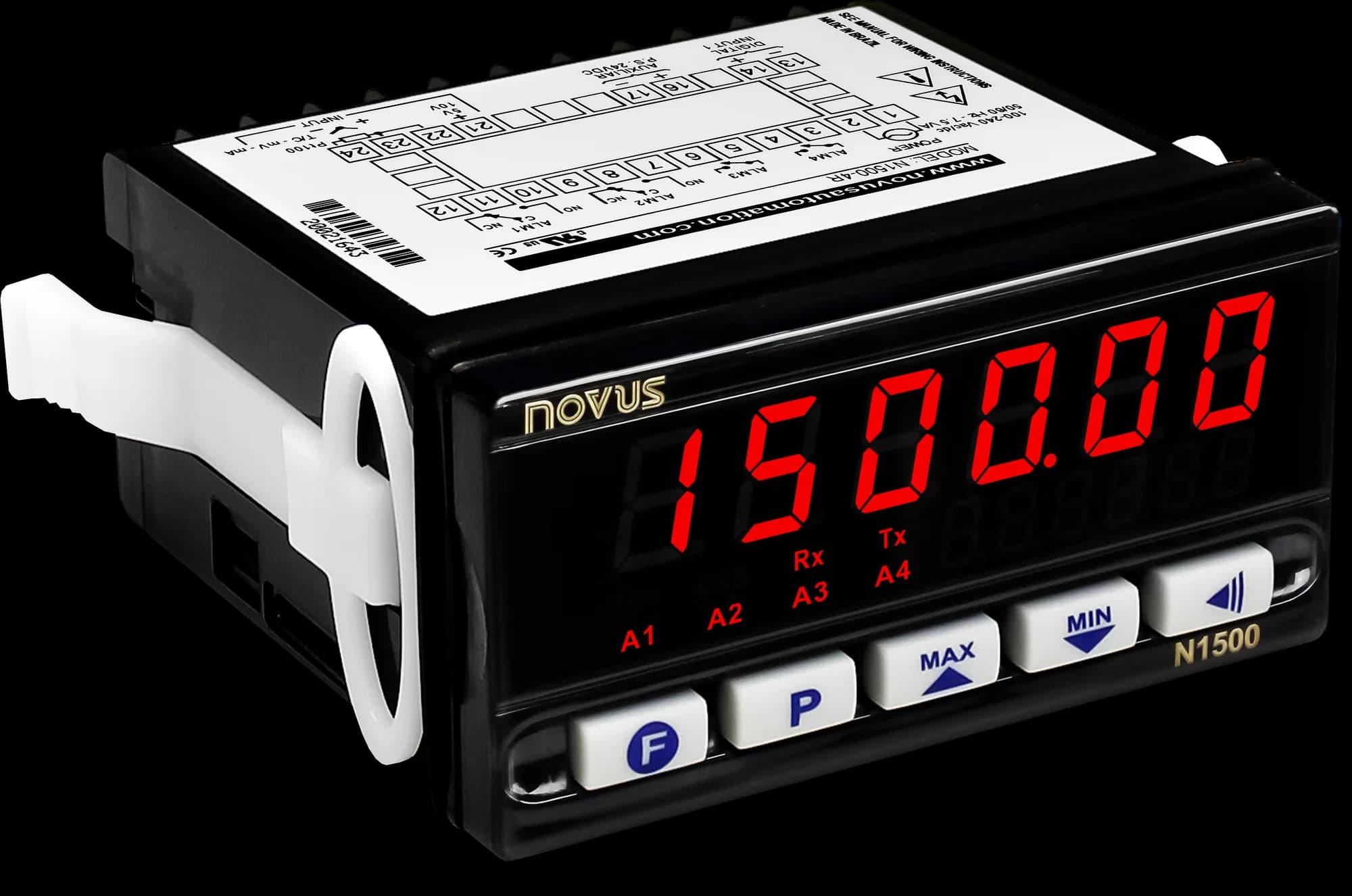 Wskaźnik przemysłowy NOVUS N1500 – zdjęcie produktu