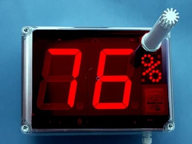 Wielkoformatowy miernik wilgotności i temperatury TANEL PWT-GIGA