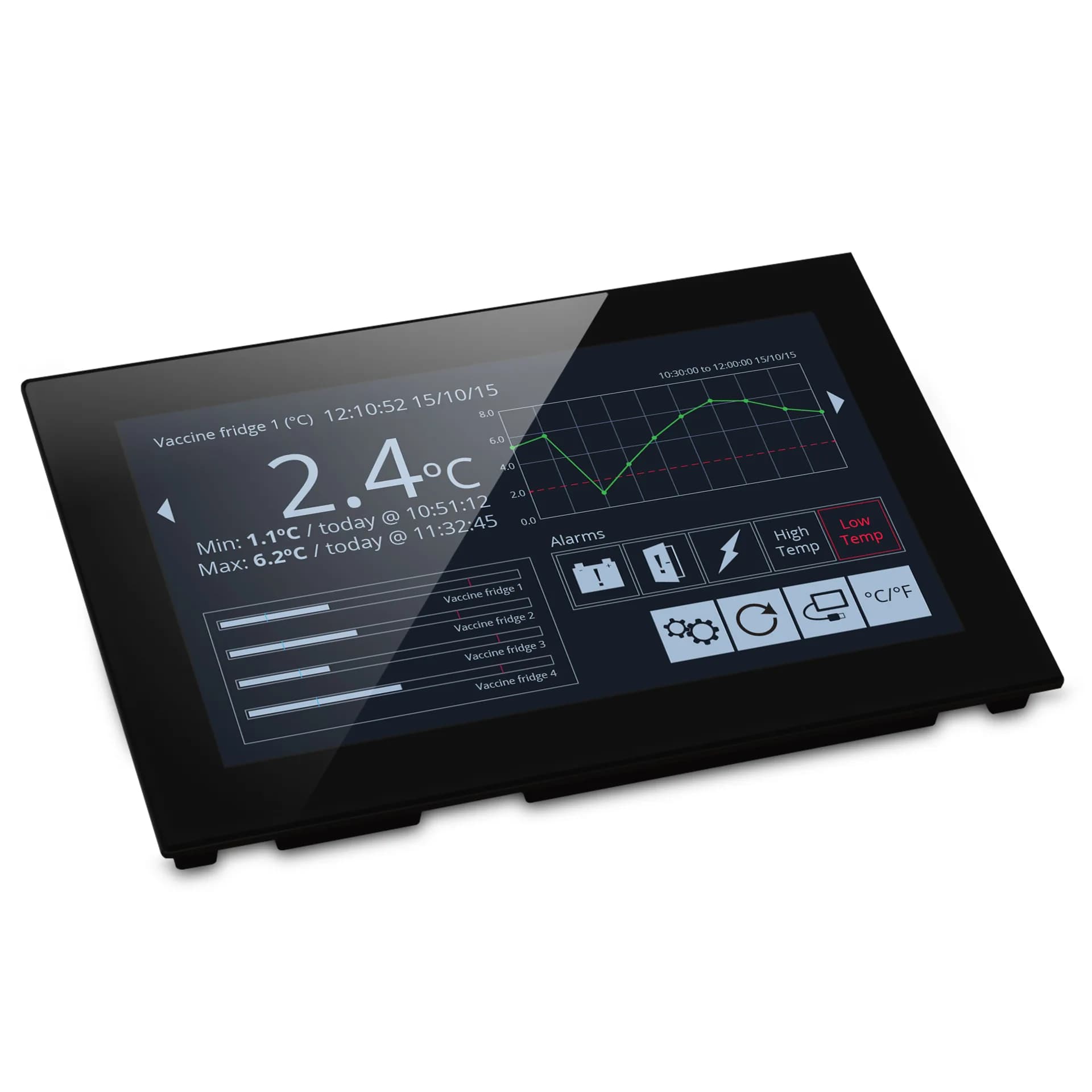 Panel HMI i PLC Lascar SGD 70-A z ekranem 7 cali.