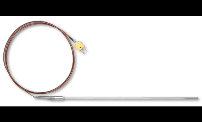 Długa sonda termoparowa typu K ze stali nierdzewnej do rejestratora HOBO UX120-014M