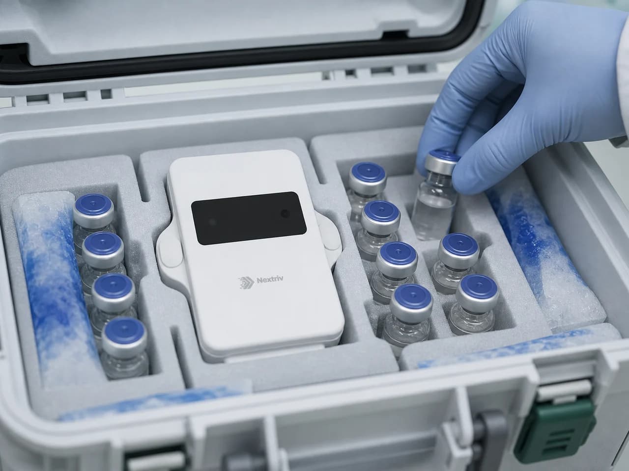 Monitoring transportu farmaceutycznego — Nextriv Track GPS