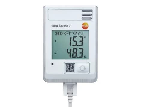 Saveris 2-H1 — temperatura i wilgotność, czujnik wbudowany