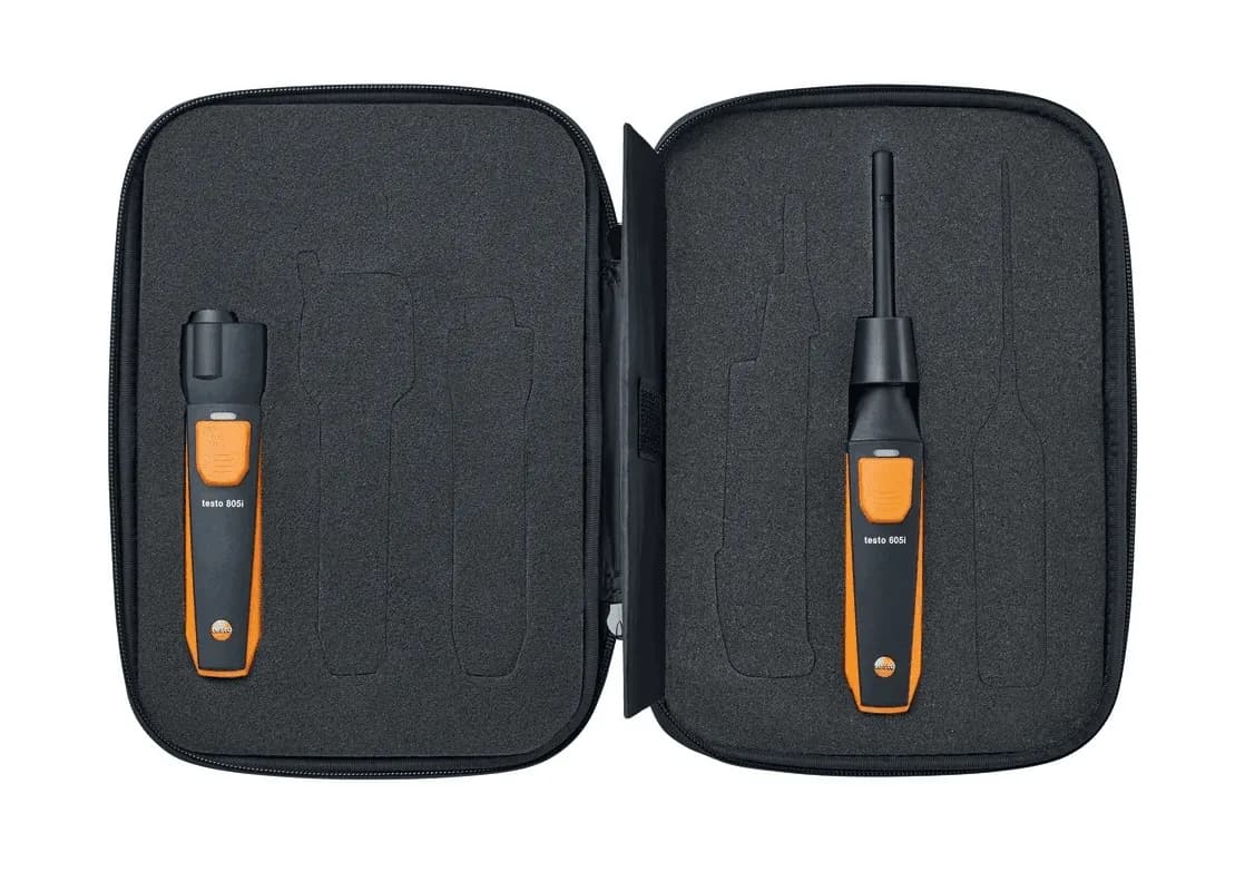 Kompletny zestaw SmartSond Testo 605i i 805i w walizce transportowej