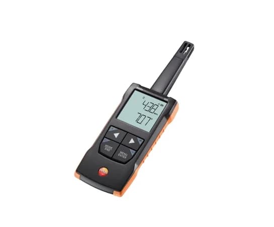 Termohigrometr testo 625 współpracujący z aplikacją mobilną – widok dodatkowy 2 (miniatura)