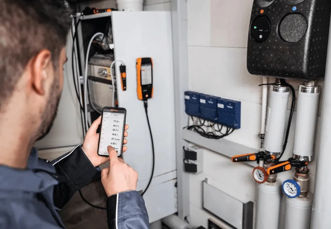 Analizator spalin Testo 300 Next Level (max. 4000 ppm) z drukarką – widok dodatkowy 11 (miniatura)
