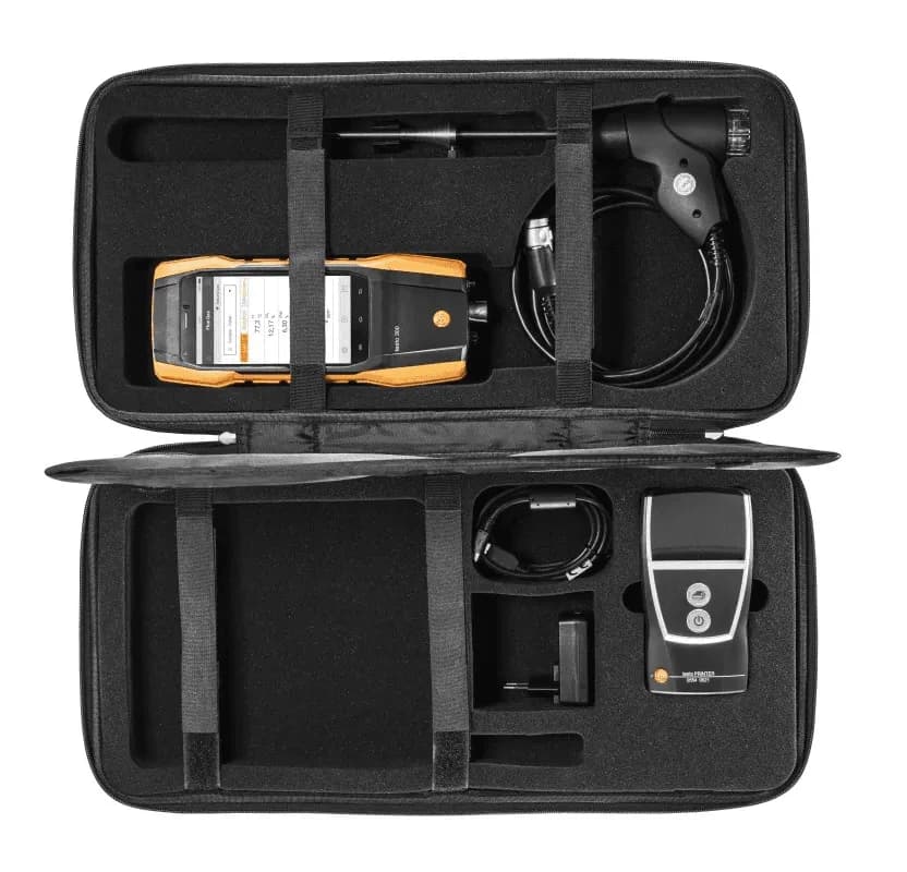 Analizator spalin Testo 300 Next Level z kompensacją H₂ (max. 8000 ppm) i drukarką – widok dodatkowy 8 (miniatura)
