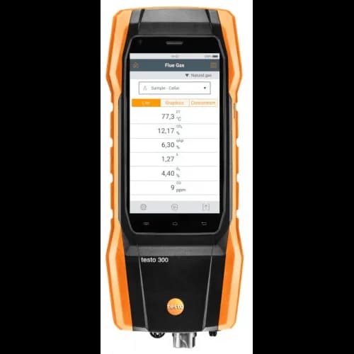 Analizator spalin Testo 300 Long Life Next Level (max. 15 000 ppm) – widok dodatkowy 2 (miniatura)