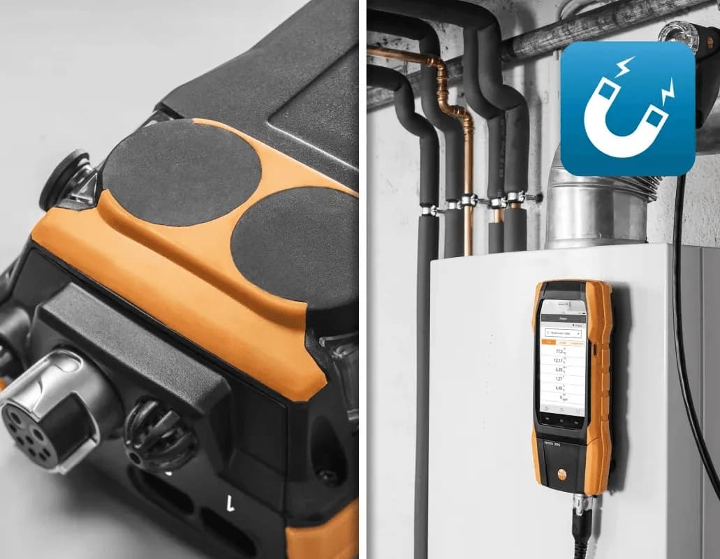 Analizator spalin Testo 300 Long Life Next Level z kompensacją H₂ oraz drukarką (max. 30 000 ppm) – widok dodatkowy 9 (miniatura)