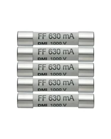 Zapasowe bezpieczniki 630 mA / 1000 V do multimetru Testo 760-3