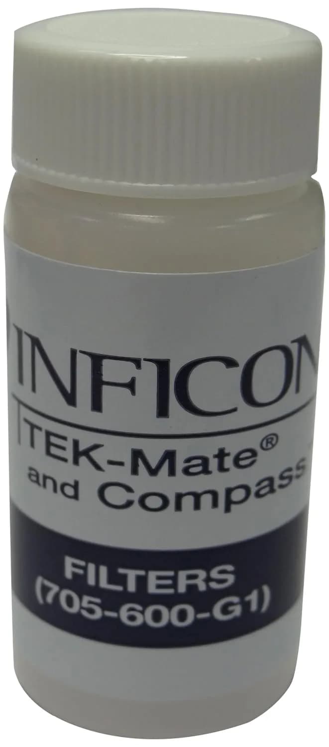 Pojemnik z kompletem filtrów INFICON do detektora TEK-Mate