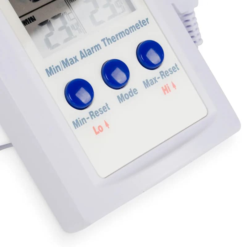 Termometr alarmowy max/min ETI 810-090 z sondą zewnętrzną in/out, ±1°C – widok 6 (miniatura)