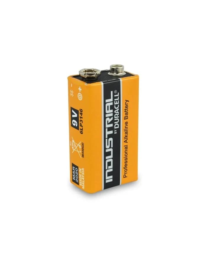 Bateria PP3 Duracell alkaliczna 9 V (839-040) do zasilania cyfrowych termometrów i mierników ETI