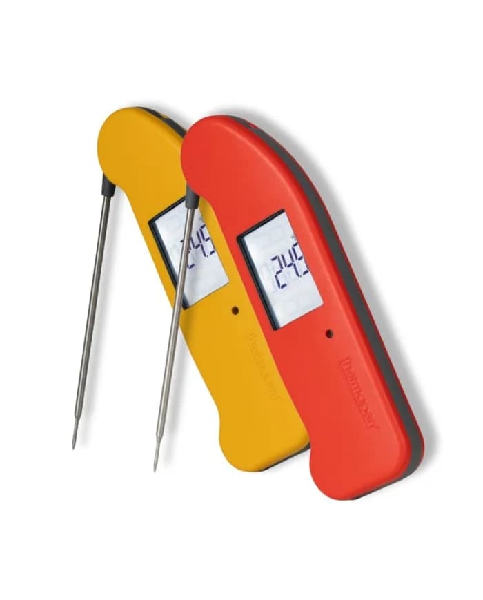 Zestaw dwóch termometrów ETI Thermapen ONE Duo – dokładność ±0,3°C, IP67, czerwony i żółty – widok główny