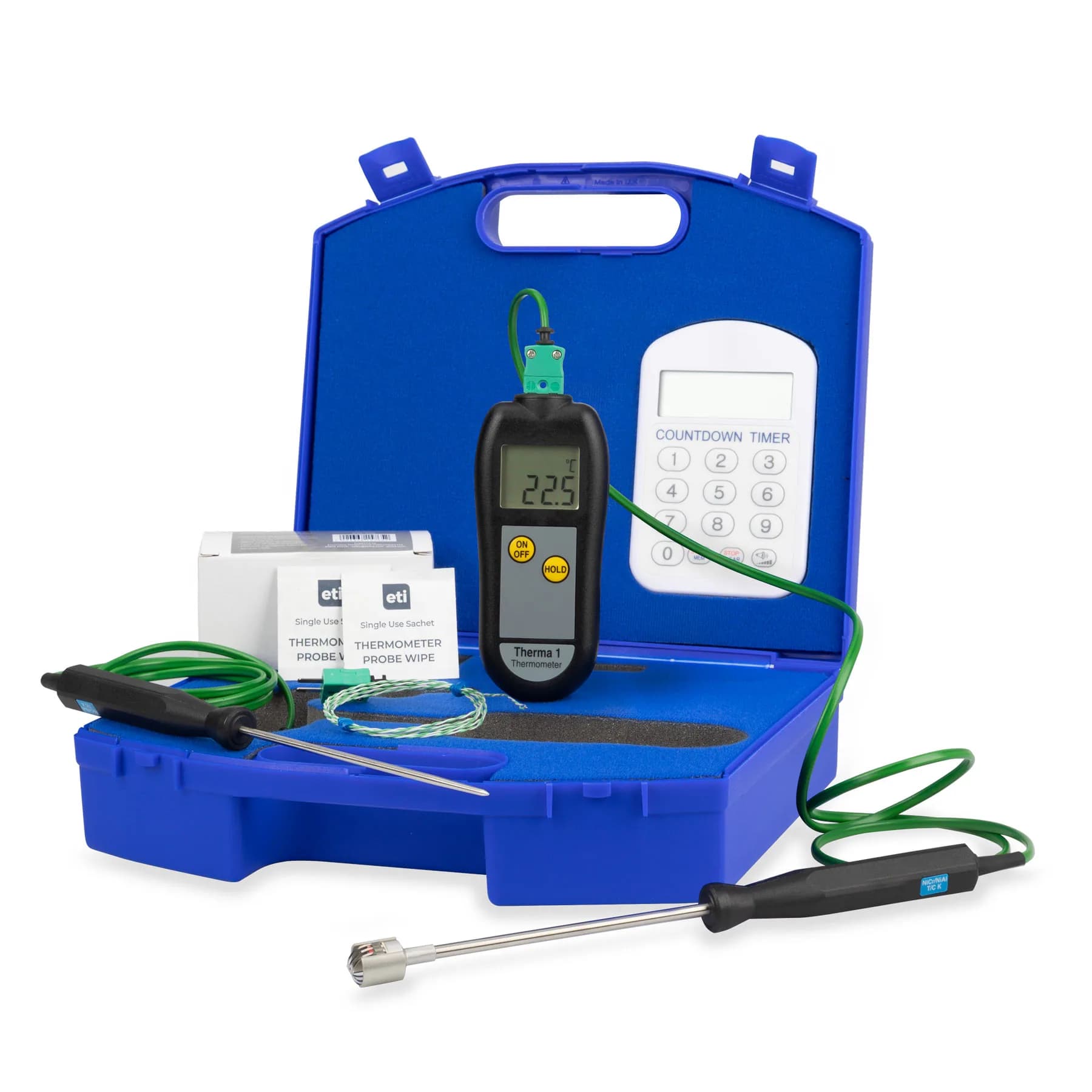 Zestaw ETI Legionnaires' Premium 860-860 – kompleksowy monitoring temperatury wody – zestaw (miniatura)