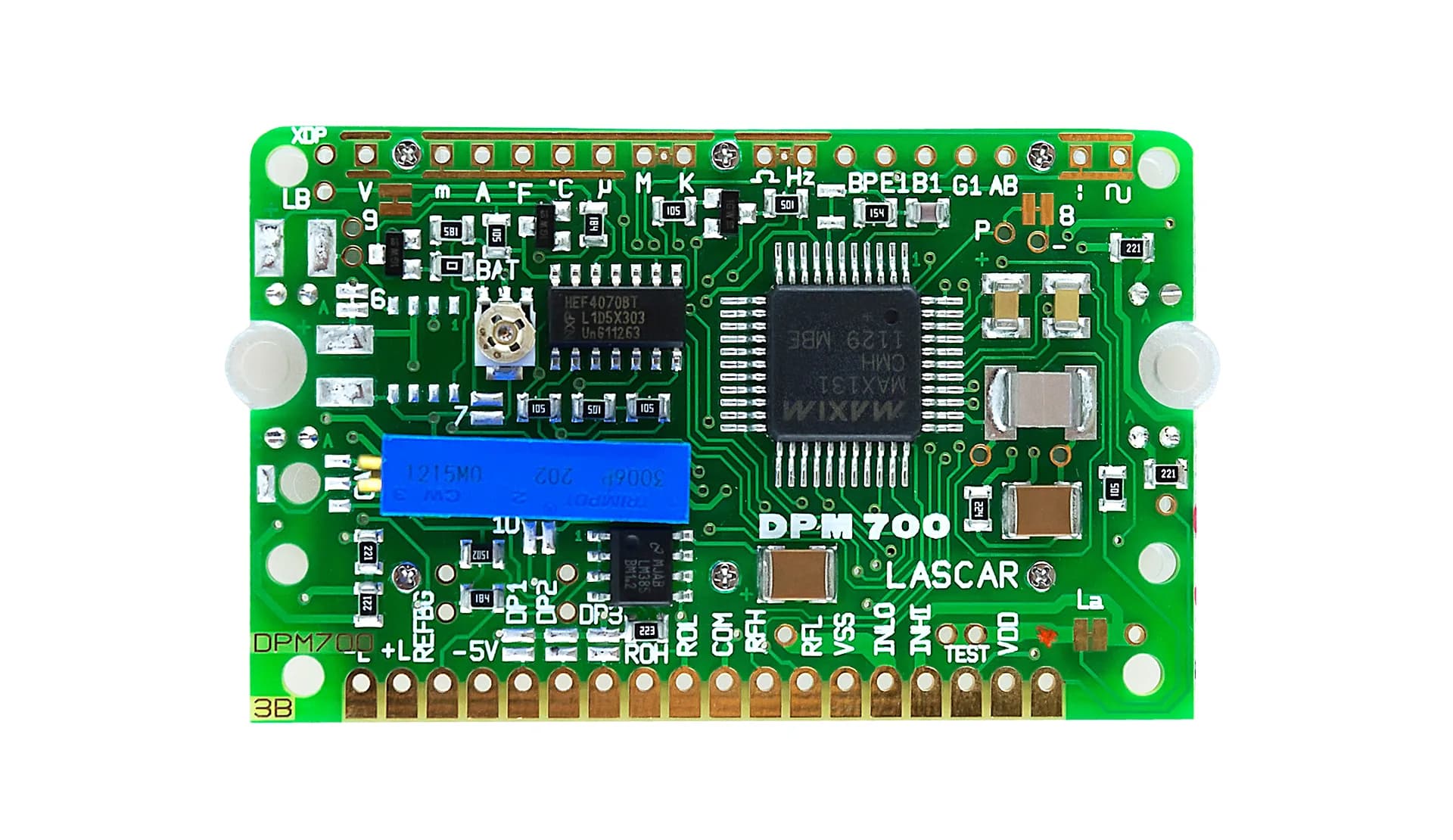 Woltomierz Lascar DPM 700S – LCD, LED i zasilanie 3,5–7 V – widok dodatkowy 3 (miniatura)