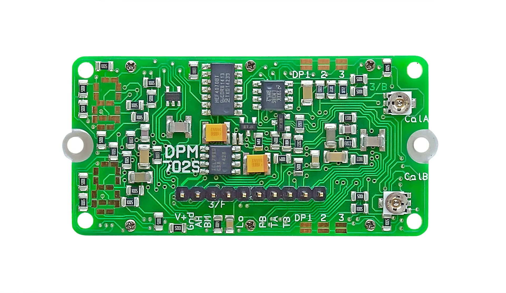 Dwukanałowy woltomierz Lascar DPM 702S – wspólny ekran LCD – widok dodatkowy 3 (miniatura)